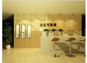 前臺接待臺和形象墻如何裝飾，德軒點亮您的企業文化